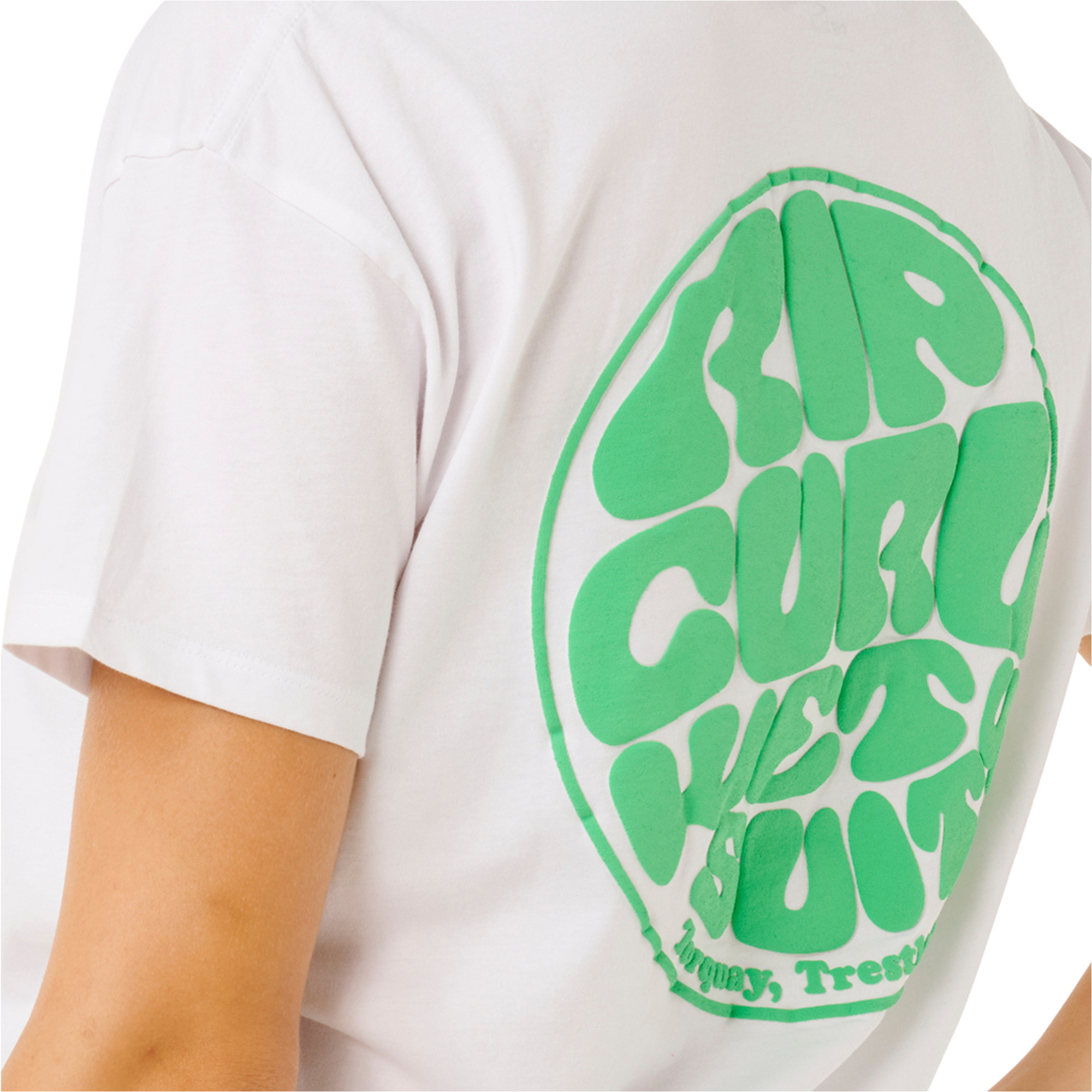 2026 Rip Curl Womens Icons Of Surf Relaxed Tee 0EGWTE - Optical White